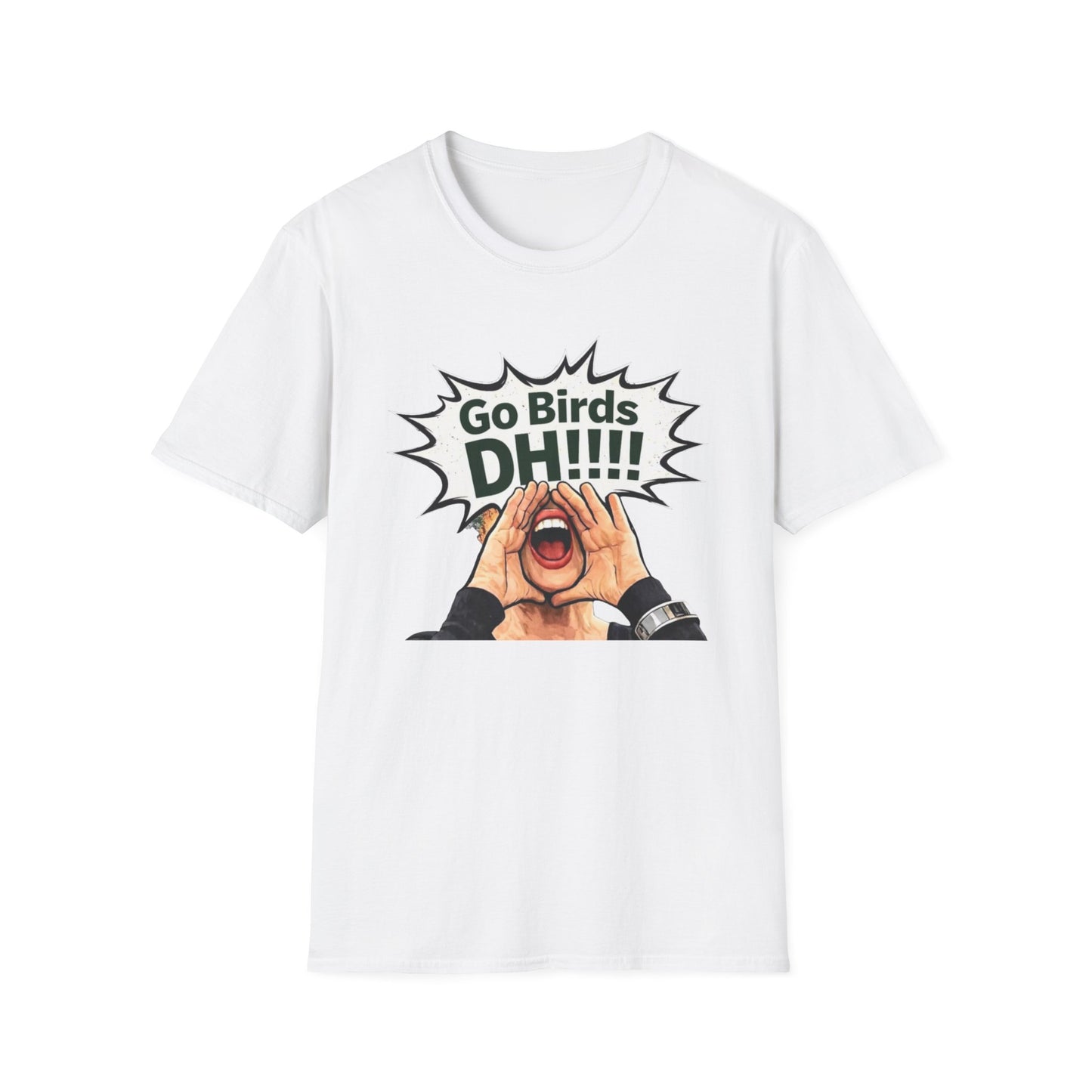 Go Birds DHH Shouting Fan T-Shirt
